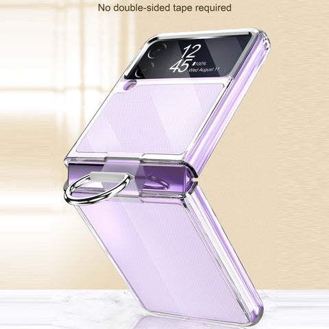 PC + PVC Ring Phone Case, For Samsung Galaxy Z Flip3 5G