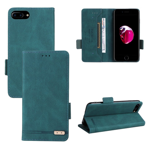 Magnetic Clasp Leather Phone Case, For iPhone SE 2022 / SE 2020 / 8 / 7