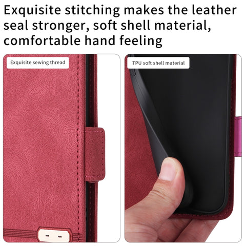 Magnetic Clasp Leather Phone Case, For iPhone SE 2022 / SE 2020 / 8 / 7