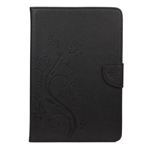 Butterfly Flower Embossing Pattern Leather Tablet Case, For Samsung Galaxy Tab A8 10.5 2021