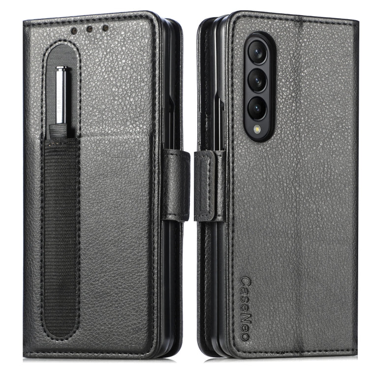 Multi-function Card Pen Slot Leather Phone Case, For Samsung Galaxy Z Fold3 5G