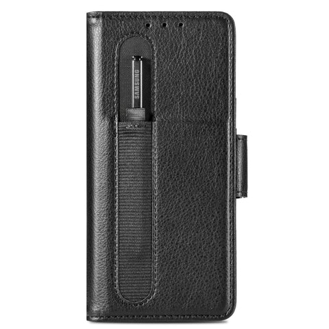 Multi-function Card Pen Slot Leather Phone Case, For Samsung Galaxy Z Fold3 5G