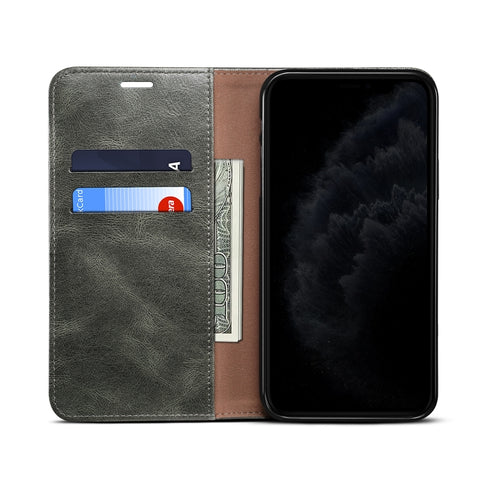 Oil Wax Crazy Horse Texture Leather Phone Case, For iPhone SE 2022 / SE 2020 / 8 / 7 / 6, For Samsung Galaxy A33 5G, For Samsung Galaxy A53 5G