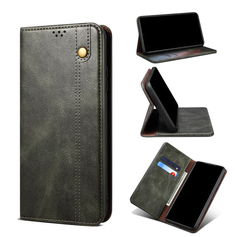 Oil Wax Crazy Horse Texture Leather Phone Case, For iPhone SE 2022 / SE 2020 / 8 / 7 / 6, For Samsung Galaxy A33 5G, For Samsung Galaxy A53 5G