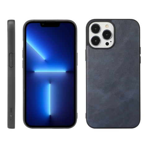 Cowhide Texture PU Phone Case, For iPhone 13, For iPhone 13 Pro, For iPhone 13 Pro Max