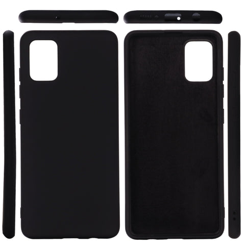 Solid Color Liquid Silicone Shockproof Full Coverage Protective Case, For Galaxy A71, For OnePlus 7T