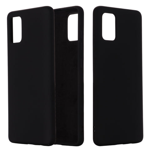 Solid Color Liquid Silicone Shockproof Full Coverage Protective Case, For Galaxy A71, For OnePlus 7T