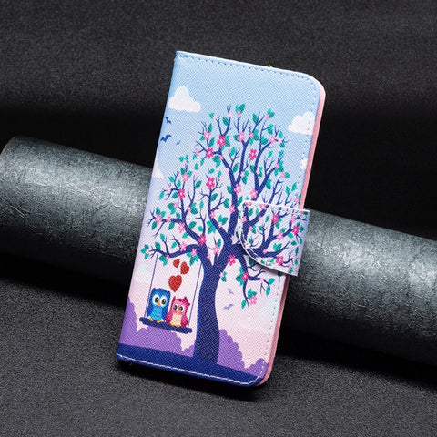 Colored Drawing Pattern Flip Leather Phone Case, For Samsung Galaxy A23 5G