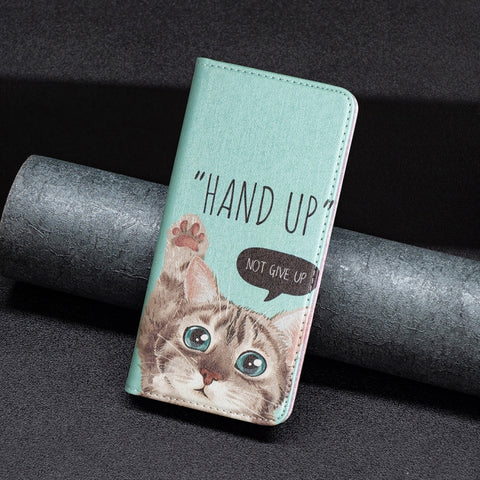 Invisible Magnetic Painted Leather Phone Case, For Samsung Galaxy A23 5G