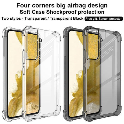imak TPU Phone Case with Screen Protector, For Samsung Galaxy S22 5G, For Samsung Galaxy S22+ 5G, For Samsung Galaxy S22 Ultra 5G
