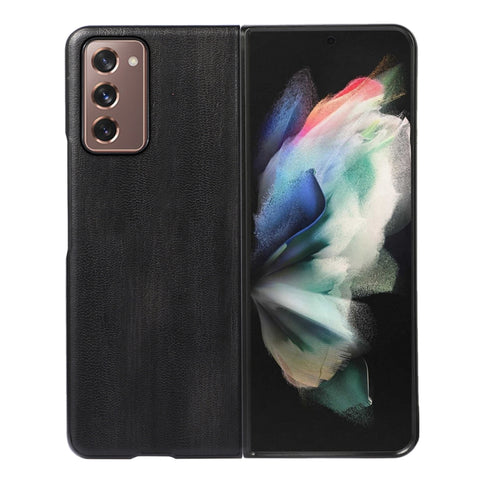 Yellow Cow Texture PU Phone Case, For Samsung Galaxy A03 Core, For Samsung Galaxy Z Flip 3 5G, For Samsung Galaxy Z Fold2 5G, For Samsung Galaxy Z Fold3 5G