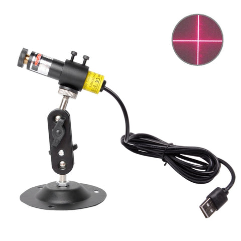 USB Power Laser Positioning Light with Holder, 100wm Dot, 100wm Line, 100wm Cross, 200wm Dot, 200wm Line, 200wm Cross
