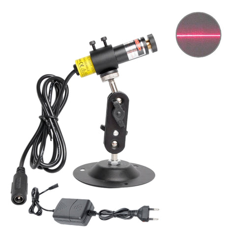 Laser Positioning Light with Holder, EU Plug, 100wm Dot, 100wm Line, 100wm Cross, 200wm Dot, 200wm Line, 200wm Cross
