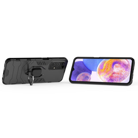 Magnetic Ring Holder PC + TPU Phone Case, For Samsung Galaxy A23
