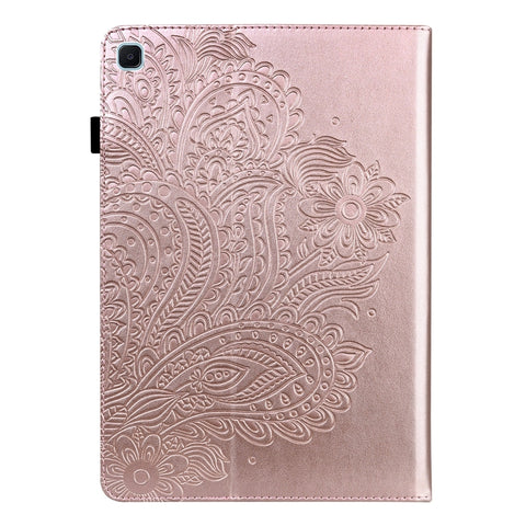 Peacock Embossed Pattern Leather Tablet Case, For Samsung Galaxy Tab A7 Lite, For Samsung Galaxy Tab A8 10.5 2021
