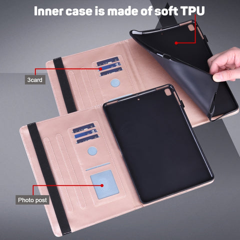Peacock Embossed Pattern Leather Tablet Case, For Samsung Galaxy Tab A7 Lite, For Samsung Galaxy Tab A8 10.5 2021