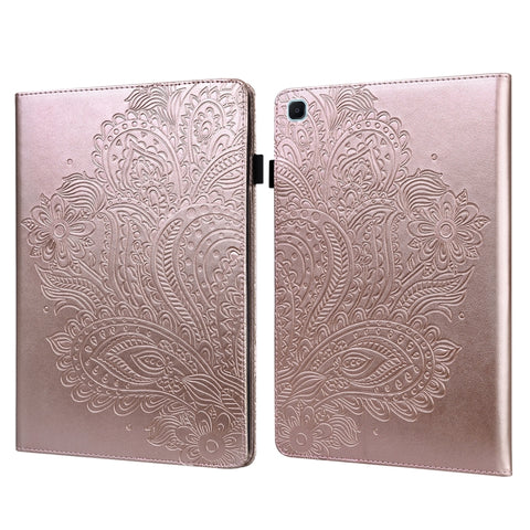 Peacock Embossed Pattern Leather Tablet Case, For Samsung Galaxy Tab A7 Lite, For Samsung Galaxy Tab A8 10.5 2021