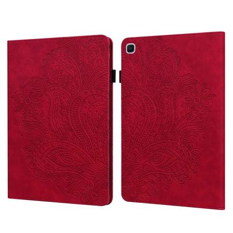 Peacock Embossed Pattern Leather Tablet Case, For Samsung Galaxy Tab A7 Lite, For Samsung Galaxy Tab A8 10.5 2021