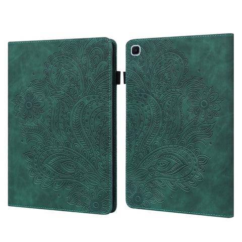 Peacock Embossed Pattern Leather Tablet Case, For Samsung Galaxy Tab A7 Lite, For Samsung Galaxy Tab A8 10.5 2021