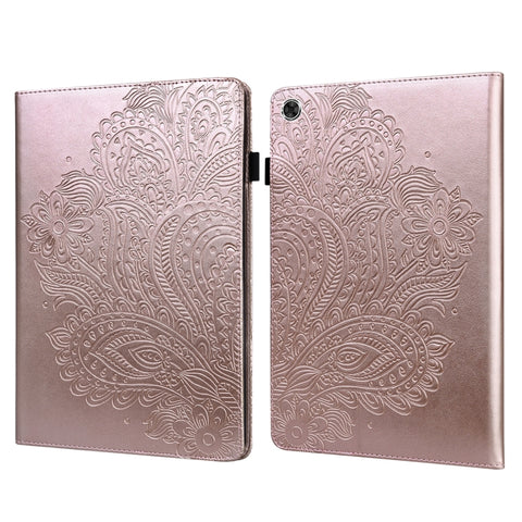 Peacock Embossed Pattern Leather Tablet Case, For Samsung Galaxy Tab A7 Lite, For Samsung Galaxy Tab A8 10.5 2021