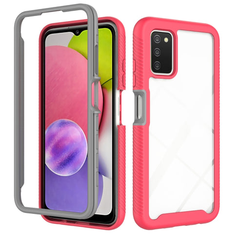Starry Sky Solid Color Series Shockproof PC + TPU Phone Case, For Samsung Galaxy A03s 164mm, For Samsung Galaxy A03s 166mm