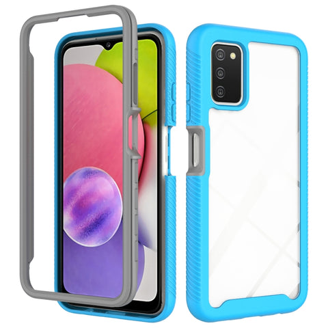 Starry Sky Solid Color Series Shockproof PC + TPU Phone Case, For Samsung Galaxy A03s 164mm, For Samsung Galaxy A03s 166mm