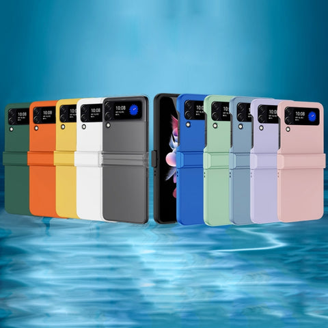 PC Skin Feel Folding Phone Case, For Samsung Galaxy Z Flip3 5G