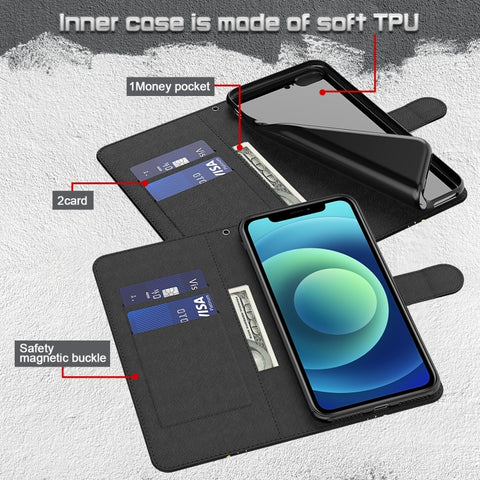 3D Painting Pattern TPU + PU Leather Phone Case, For Samsung Galaxy S22 Ultra 5G