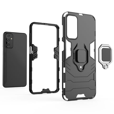 PC + TPU Shockproof Protective Phone Case with Magnetic Ring Holder, For Samsung Galaxy M23 / F23