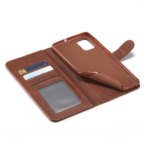 LC.IMEEKE Calf Texture Leather Phone Case, For Samsung Galaxy A23 5G, For Samsung Galaxy M52 5G, For Honor 50 SE