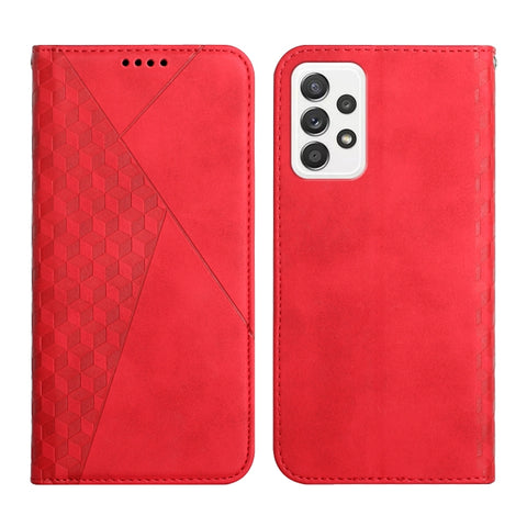 Diamond Splicing Skin Feel Magnetic Leather Phone Case, For Samsung Galaxy A23