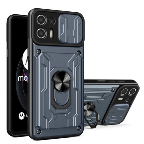 Sliding Camshield Card Phone Case, For Motorola Edge 20 Lite, For Samsung Galaxy A13 4G