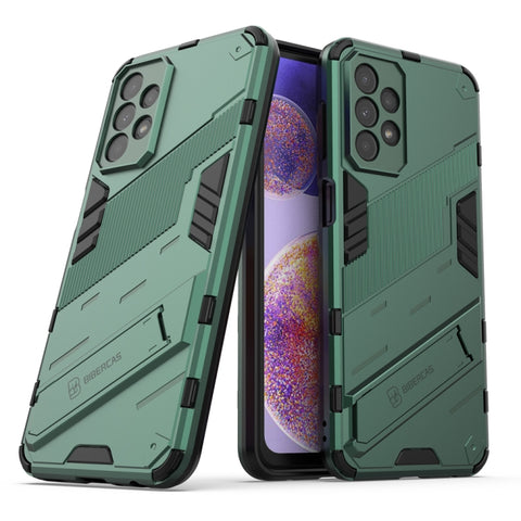 Punk Armor 2 in 1 PC + TPU Shockproof Phone Case with Invisible Holder, For Realme GT Neo3 5G China, For Samsung Galaxy A23