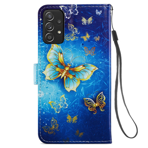 Painted Pattern Horizontal Flip Leather Phone Case, For Samsung Galaxy A33 5G, For Samsung Galaxy A53 5G