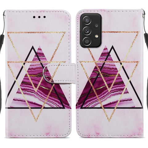 Painted Pattern Horizontal Flip Leather Phone Case, For Samsung Galaxy A33 5G, For Samsung Galaxy A53 5G