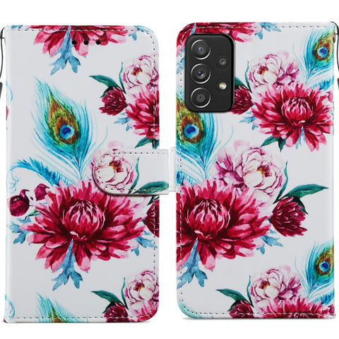 Painted Pattern Horizontal Flip Leather Phone Case, For Samsung Galaxy A33 5G, For Samsung Galaxy A53 5G