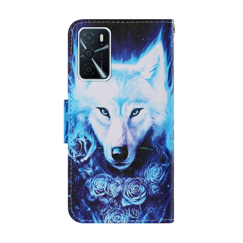 Coloured Drawing Pattern Leather Phone Case, For OPPO A16, For Huawei P Smart 2021, For vivo Y21