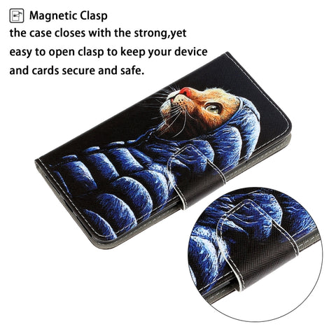 3D Colored Drawing Leather Phone Case, For Xiaomi Mi 11T
