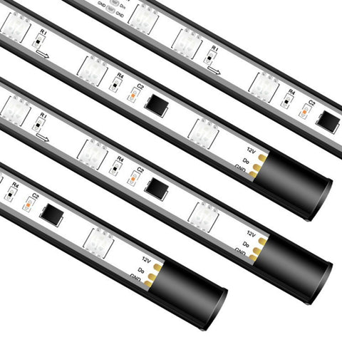 Car Modification Symphony Voice Control LED Chassis Lights, 2 x 60cm + 2 x 90cm, 2 x 60cm + 2 x 180cm, 2 x 90cm + 2 x 120cm, 2 x 120cm + 2 x 150cm, 4 x 60cm + 2 x 90cm, 4 x 60cm + 2 x 120cm, 4 x 60cm + 2 x 150cm, 4 x 60cm + 2 x 180cm