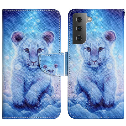 Painted Pattern Horizontal Flip Leather Phone Case, For Samsung Galaxy S22 5G, For Samsung Galaxy S22+ 5G, For Samsung Galaxy S22 Ultra 5G