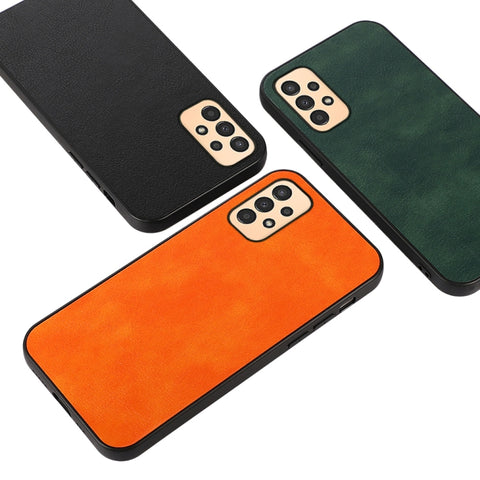 Two-color Litchi Texture Phone Case, For Samsung Galaxy A13 4G, For Samsung Galaxy M23 / F23 5G