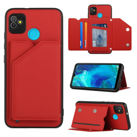 Skin Feel PU + TPU + PC Phone Case, For Infinix Smart HD 2021-X612, For Tecno Pop5, For Samsung Galaxy A03 164mm