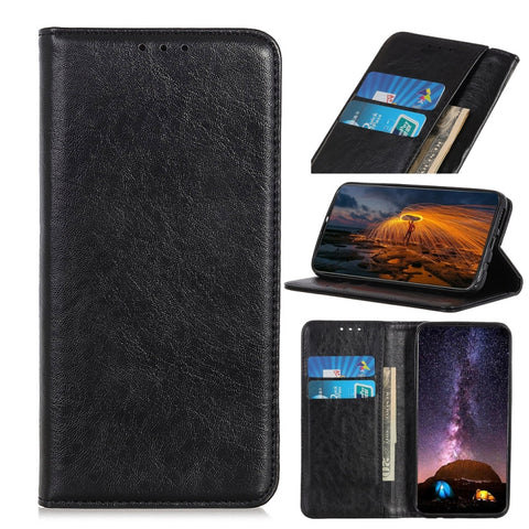 Magnetic Crazy Horse Texture Leather Phone Case, For Nokia X100, For Samsung Galaxy M33 5G