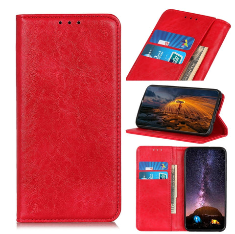 Magnetic Crazy Horse Texture Leather Phone Case, For Nokia X100, For Samsung Galaxy M33 5G