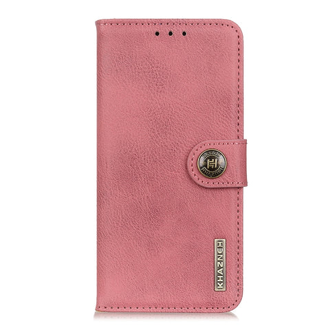 KHAZNEH Cowhide Texture Leather Phone Case, For Samsung Galaxy M33 5G