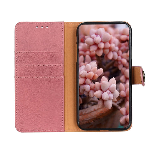 KHAZNEH Cowhide Texture Leather Phone Case, For Samsung Galaxy M33 5G