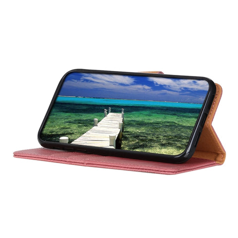 KHAZNEH Cowhide Texture Leather Phone Case, For Samsung Galaxy M33 5G