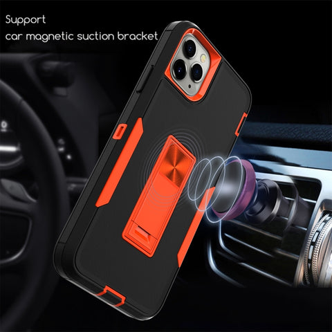 Magnetic Holder Phone Case, For iPhone 13 Pro Max, For iPhone XS / X, For iPhone XR, For iPhone XS Max