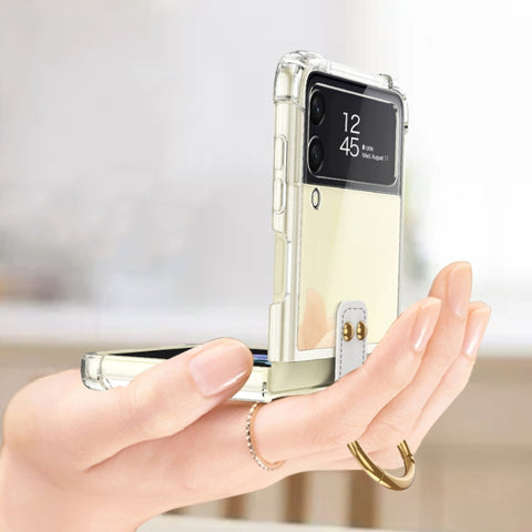 GKK Shockproof Airbag Phone Case with Ring Holder & Stylus Pen, with Stylus Pen