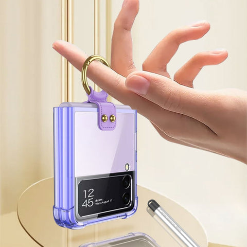 GKK Shockproof Airbag Phone Case with Ring Holder & Stylus Pen, with Stylus Pen